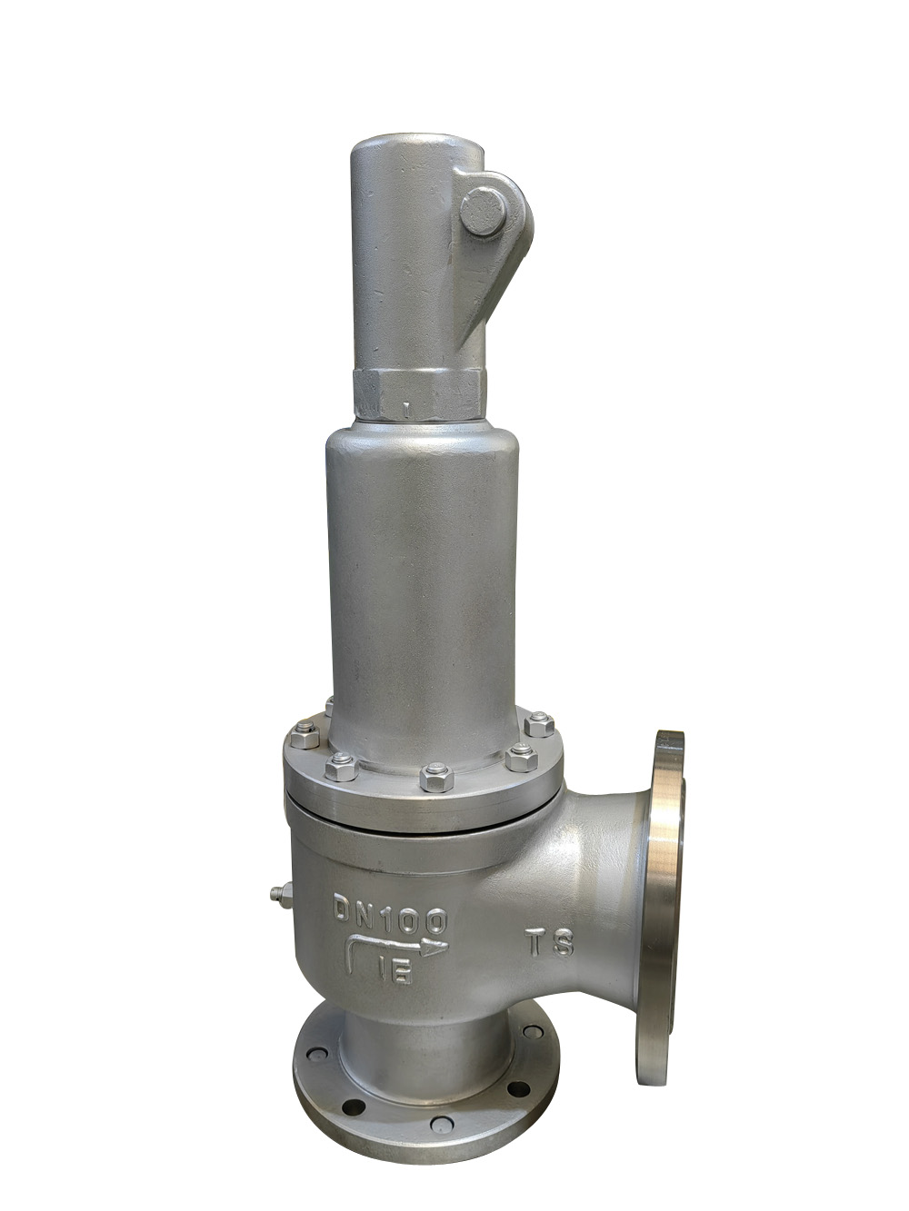 A44W-16P-DN100不（bú）鏽鋼安全閥